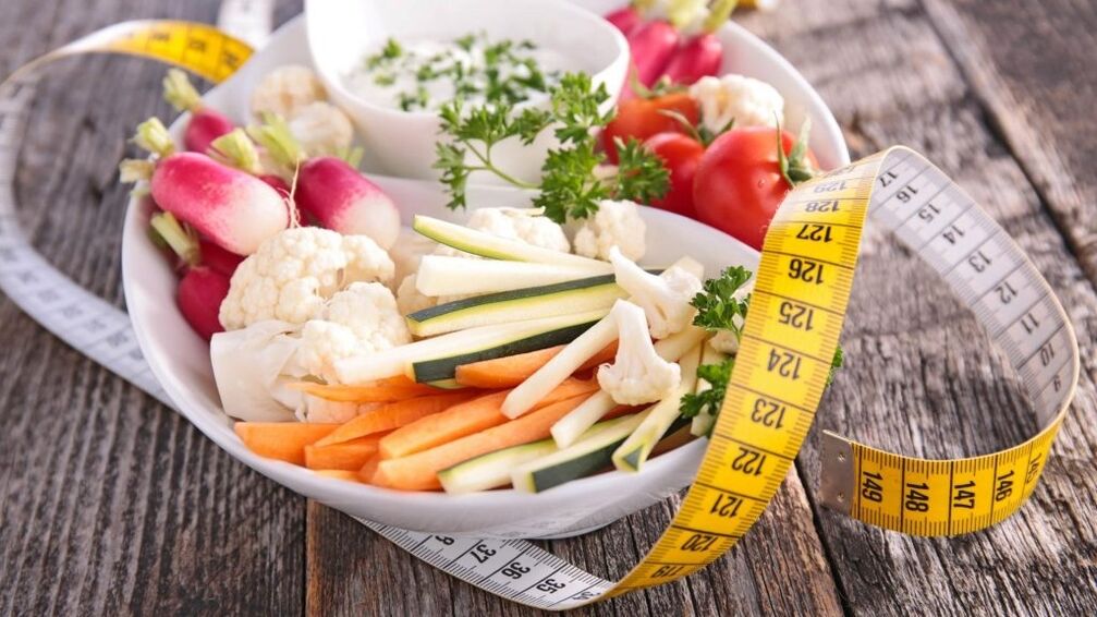 מזון לדיאטה לירידה במשקל